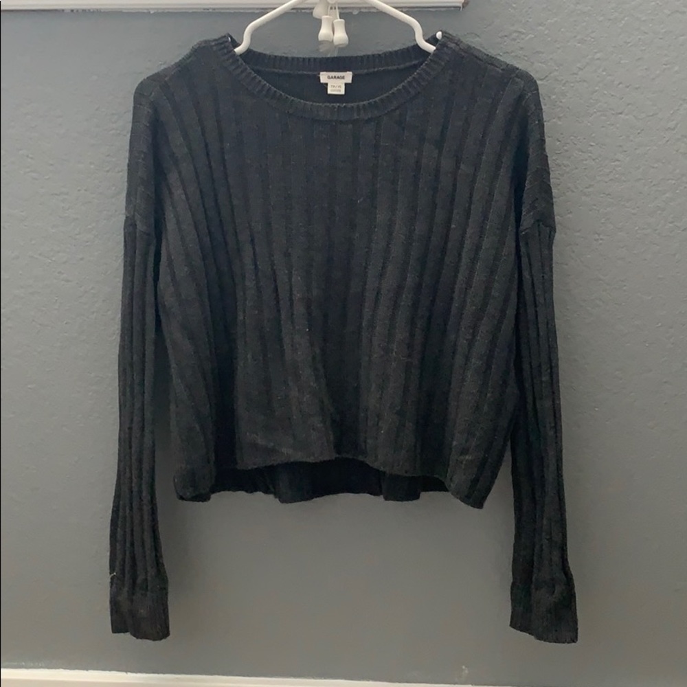 Charcoal grey sweater